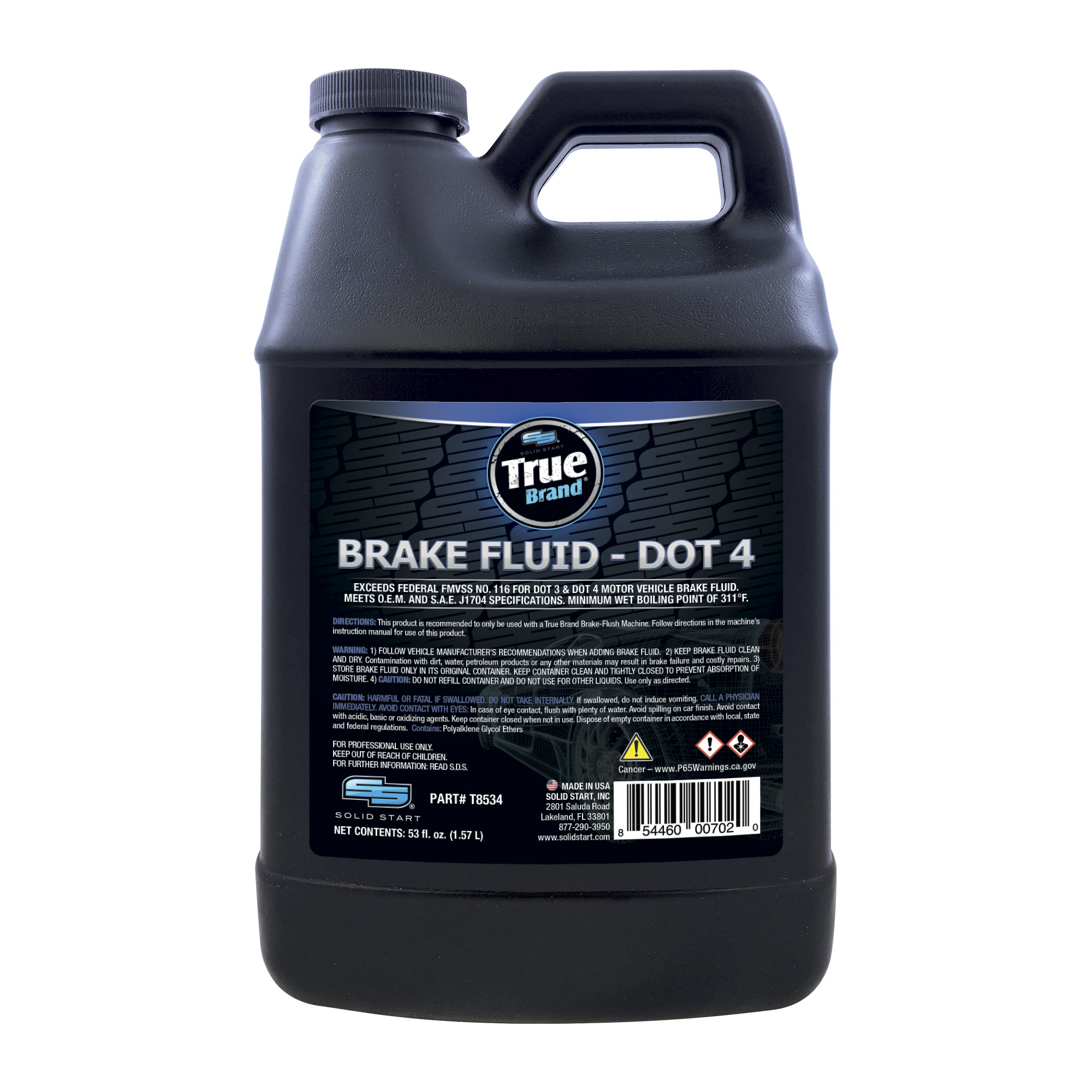 DOT 4 Brake Fluid - Solid Start